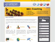 Tablet Screenshot of contempotech.com